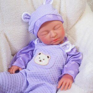 20in Full Silicone Reborn Angela-yellow Baby Girl Dolls Lifelike 8.61LB Weight